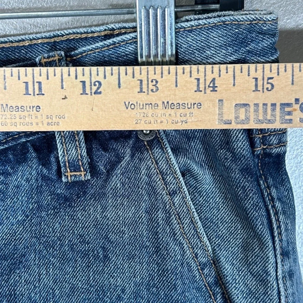 Old‎ Navy Kids Baggy Carpenter Jeans Blue Denim Adjustable Waist Size 18